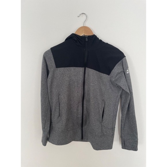 Adidas Climawarm Zip Up Hoodie-Womens XL-Great Condition-Running-Free Shipping - Picture 1 of 7